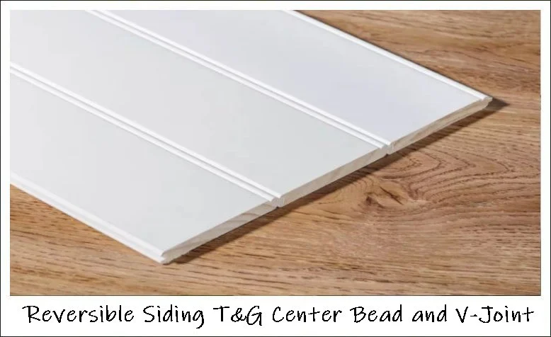 Reversible Paneling Center Bead V-Joint